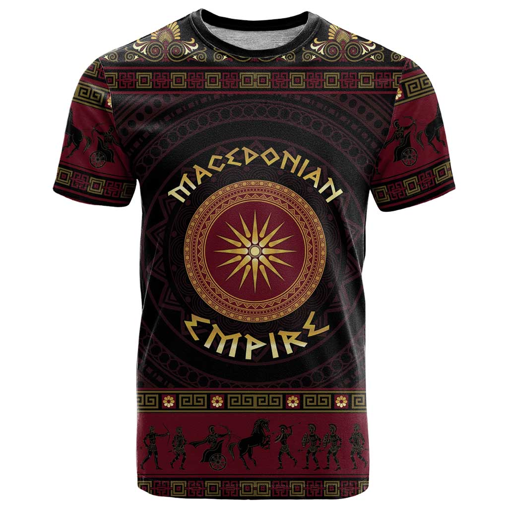 Macedonian Empire T-Shirt Alexander The Great World Tour Graphic Tee