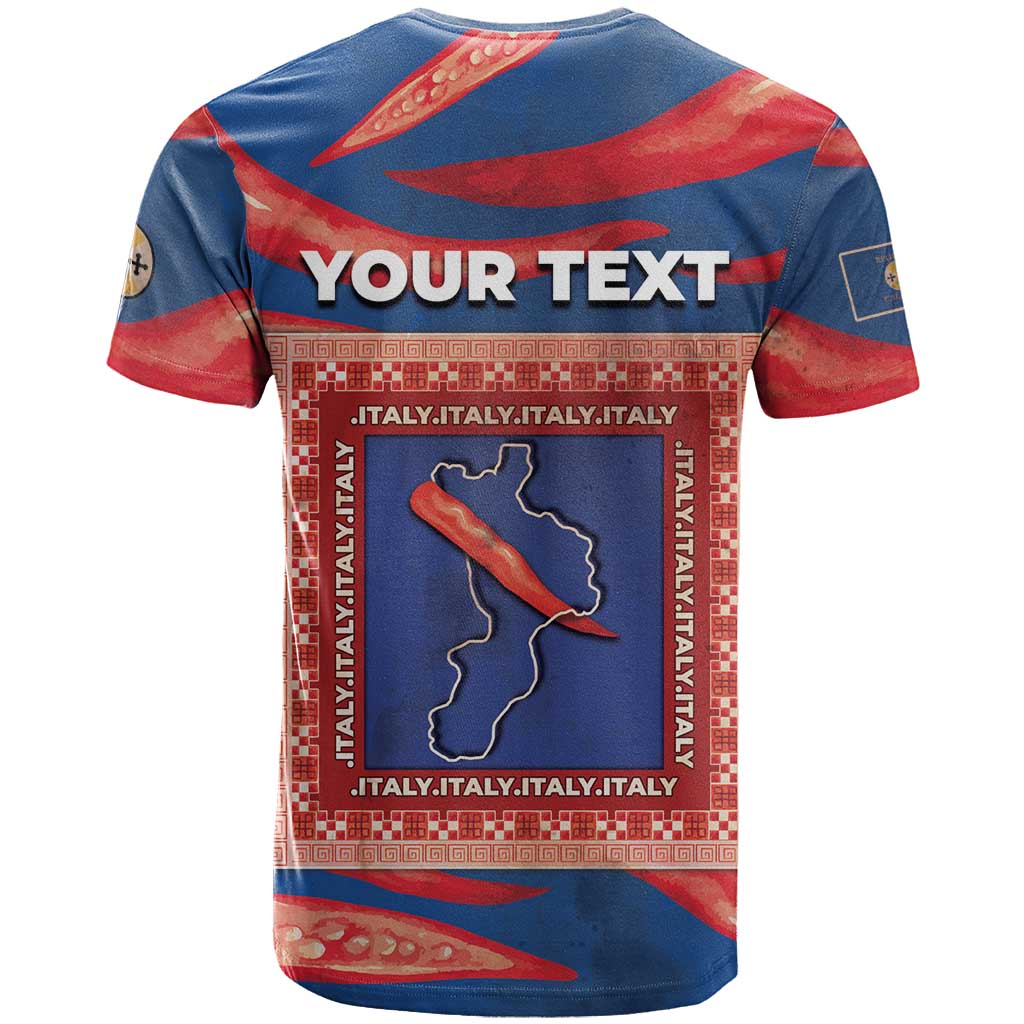 Personalized Italy Calabria T-Shirt Piccantino Vintage Style Graphic Tee