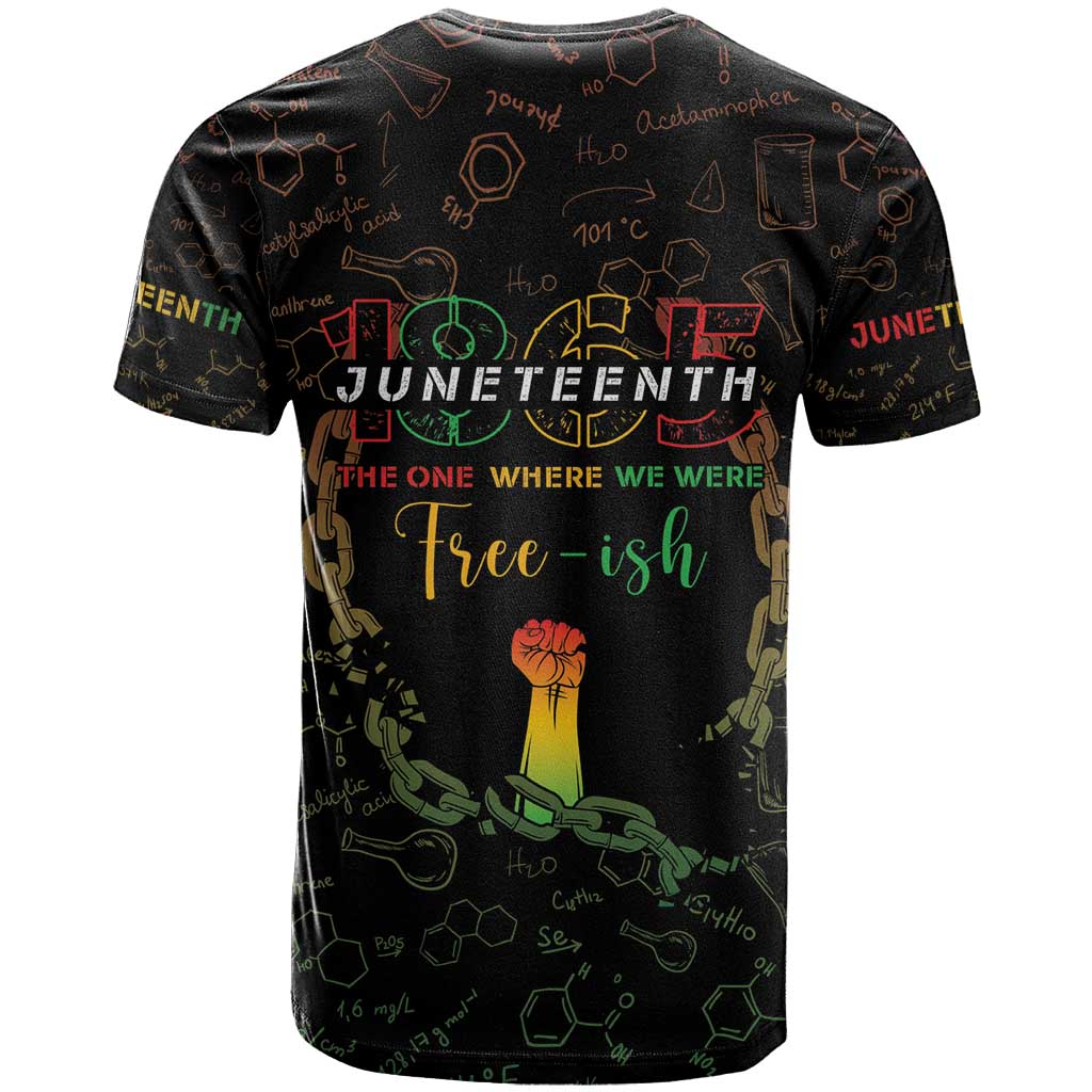 Juneteenth 1865 T-Shirt Unapologetically Black Graphic Tee