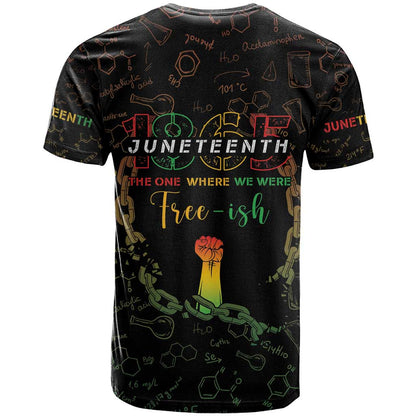 Juneteenth 1865 T-Shirt Unapologetically Black Graphic Tee