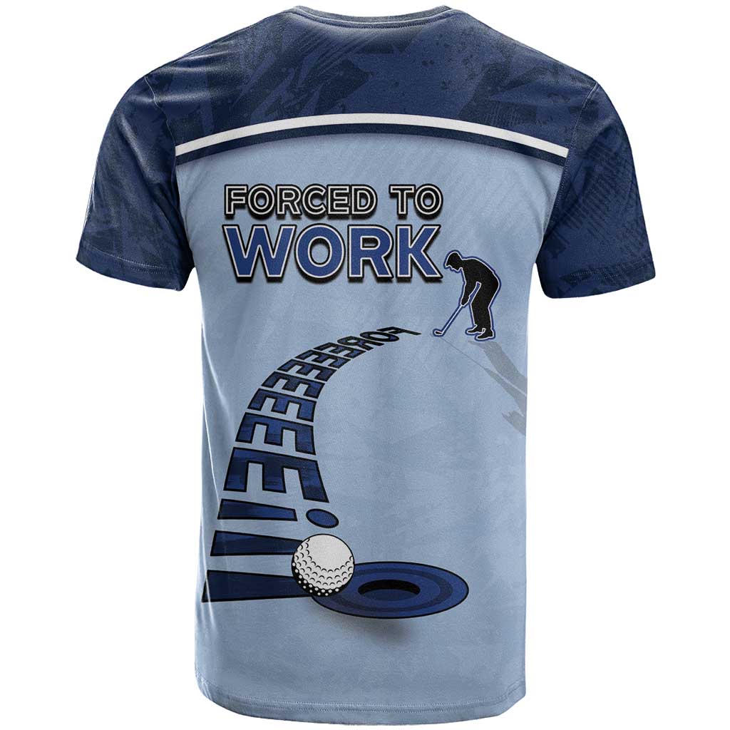 Golf T-Shirt Sporty Style Navy Graphic Tee