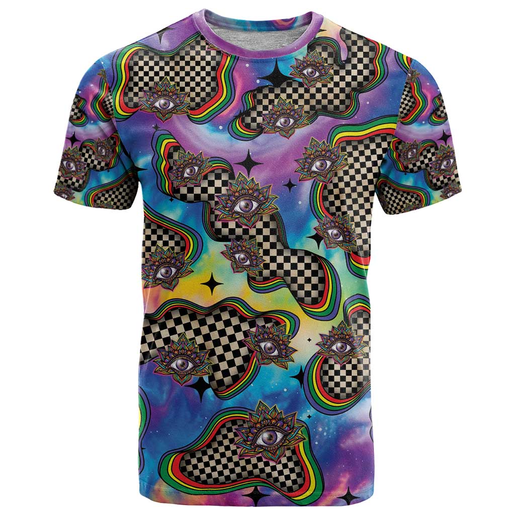 Hippie T-Shirt Psychedelic Third Eye Art Graphic Tee
