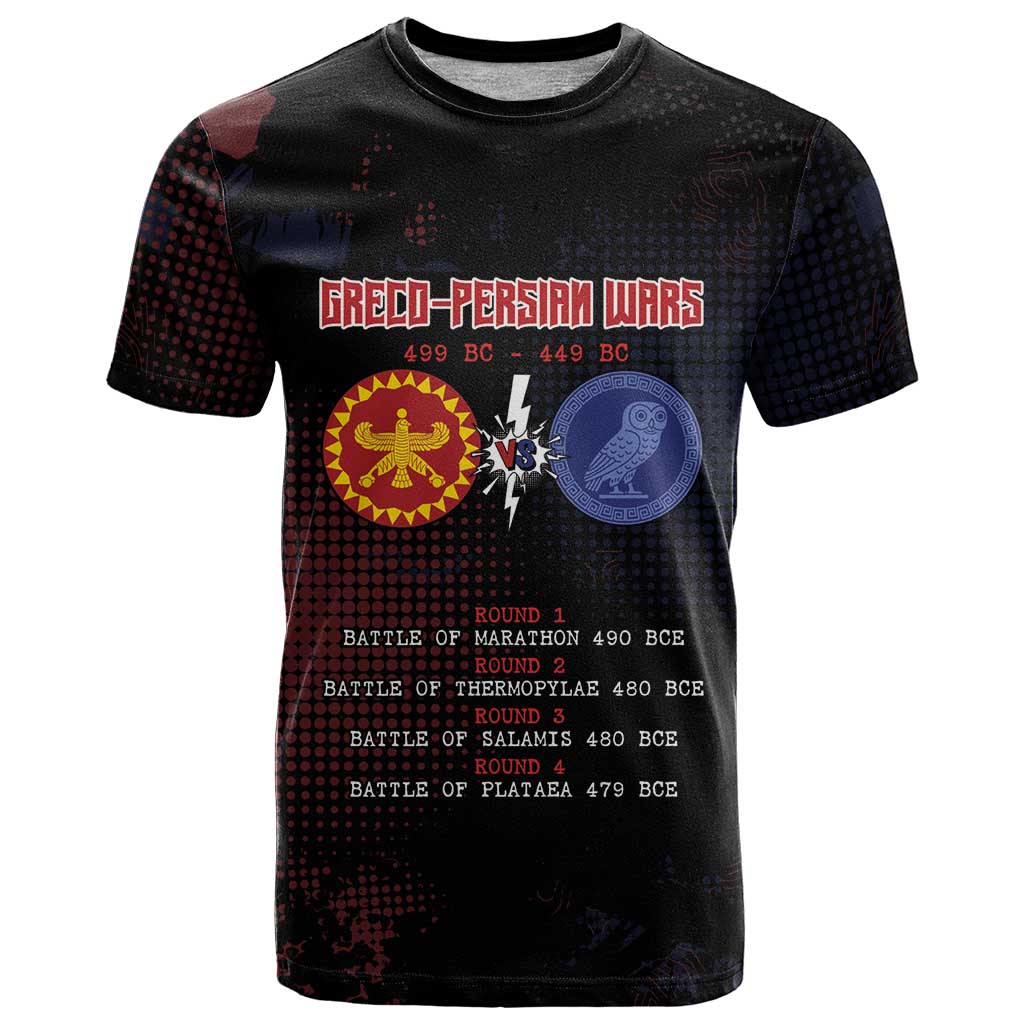 Personalized Delian League T-Shirt Greek And Persian Wars Graphic Tee