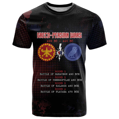 Personalized Delian League T-Shirt Greek And Persian Wars Graphic Tee