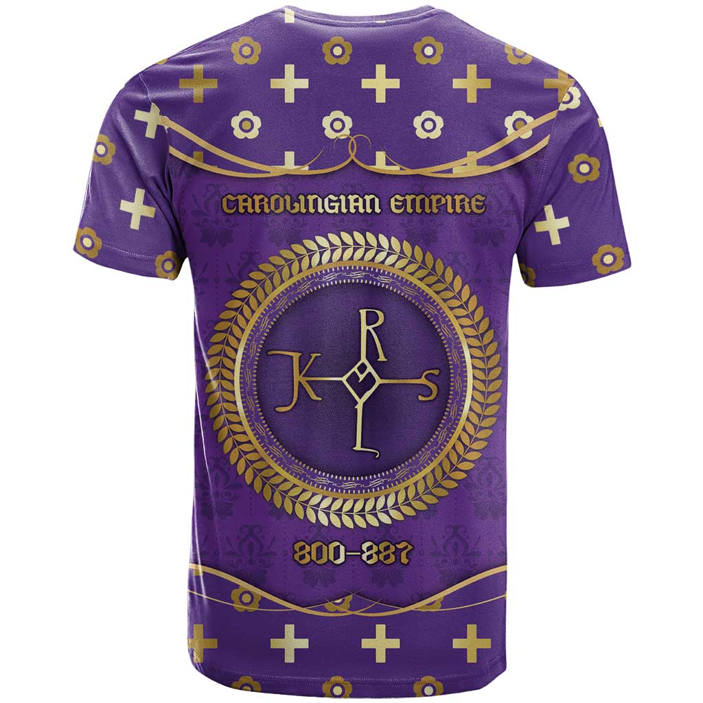 Carolingian Empire T-Shirt Charlemagne King Of The Franks Graphic Tee