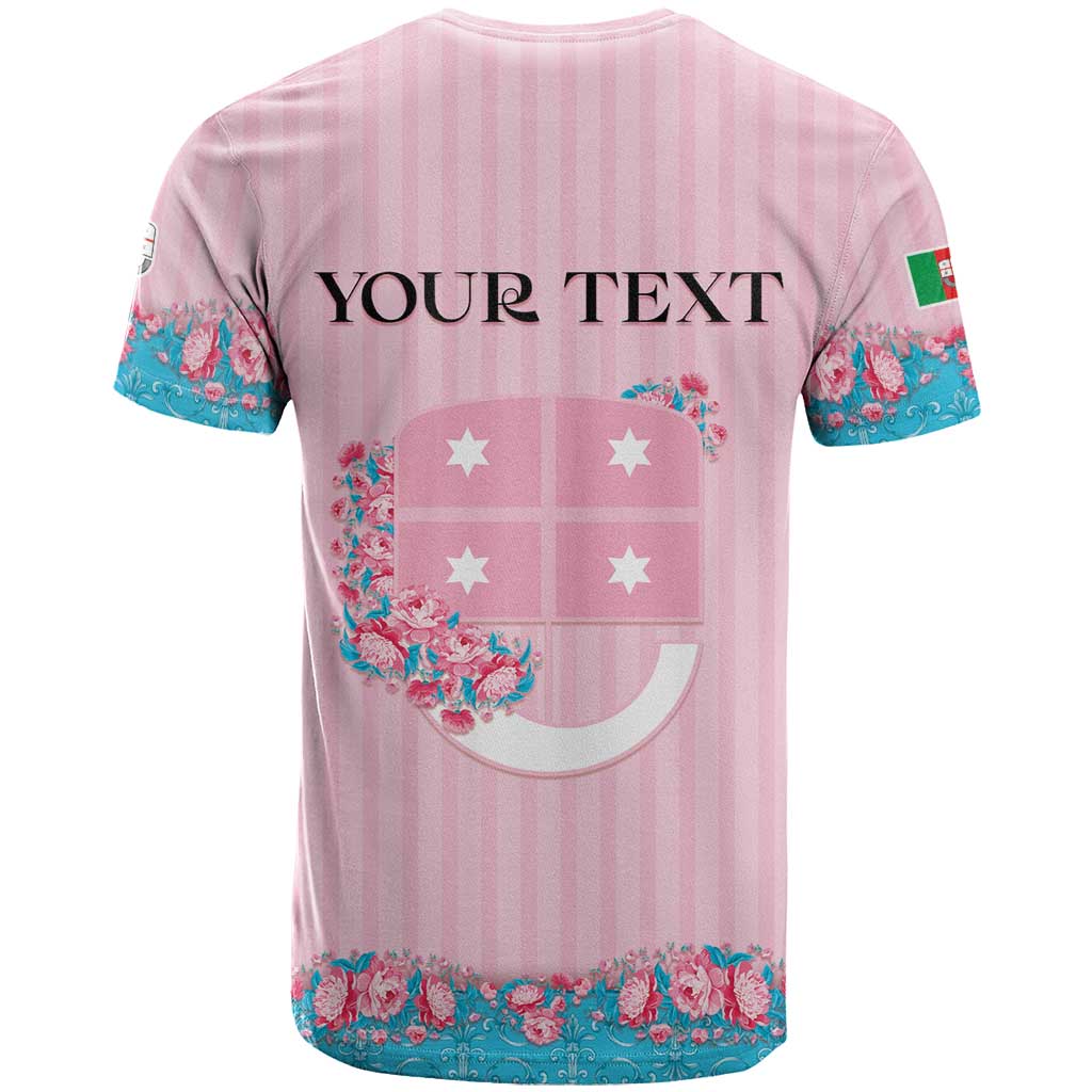Personalized Italy Liguria T-Shirt Carnation Flowers Of The Riviera Graphic Tee