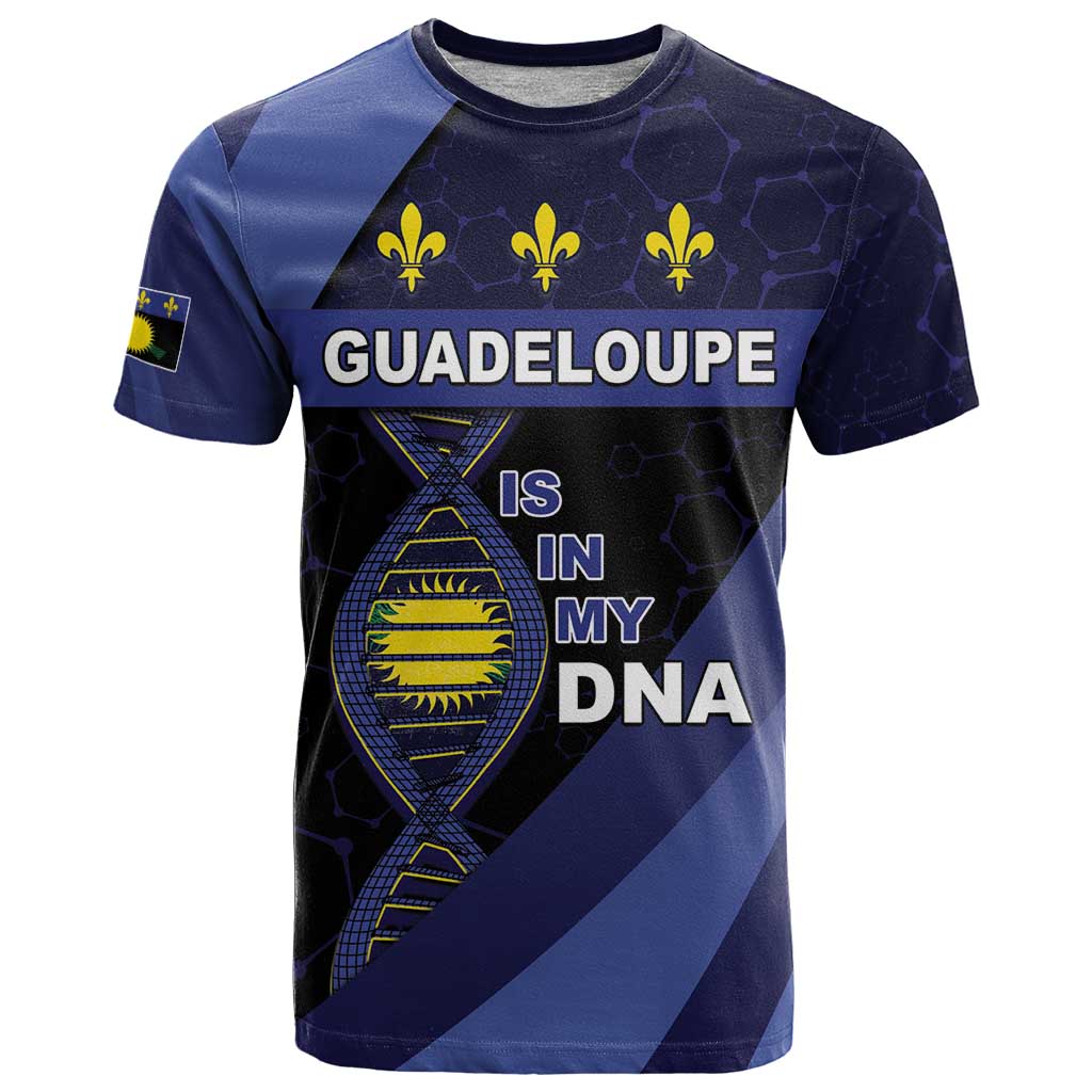 Guadeloupe Is In My DNA T-Shirt Graphic Tee
