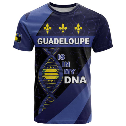 Guadeloupe Is In My DNA T-Shirt Graphic Tee