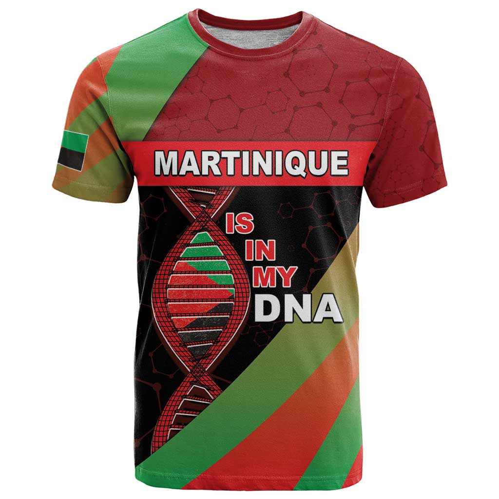 Martinique Is In My DNA T-Shirt Graphic Tee