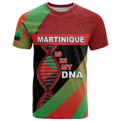 Martinique Is In My DNA T-Shirt Graphic Tee