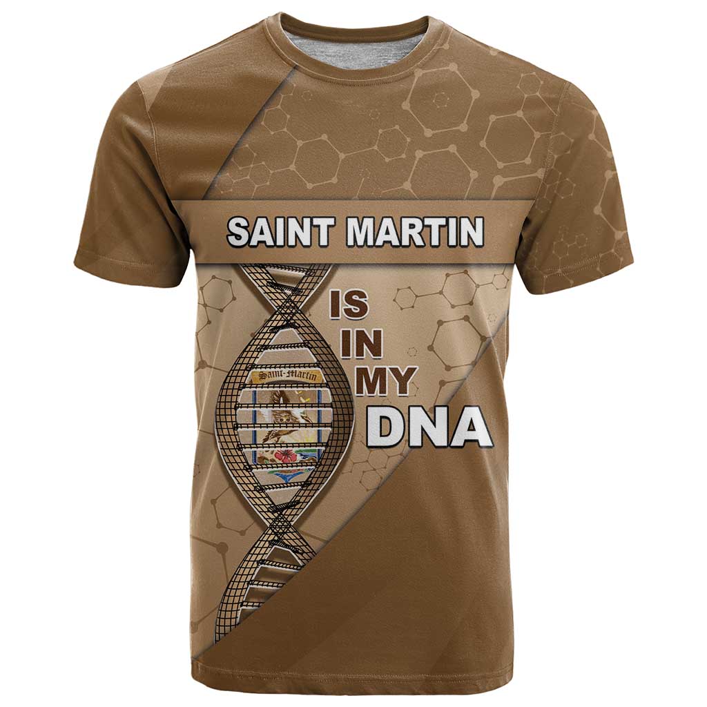 Saint Martin Is In My DNA T-Shirt Graphic Tee