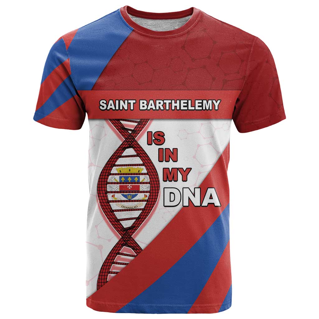Saint Barthelemy Is In My DNA T-Shirt Graphic Tee