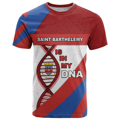 Saint Barthelemy Is In My DNA T-Shirt Graphic Tee