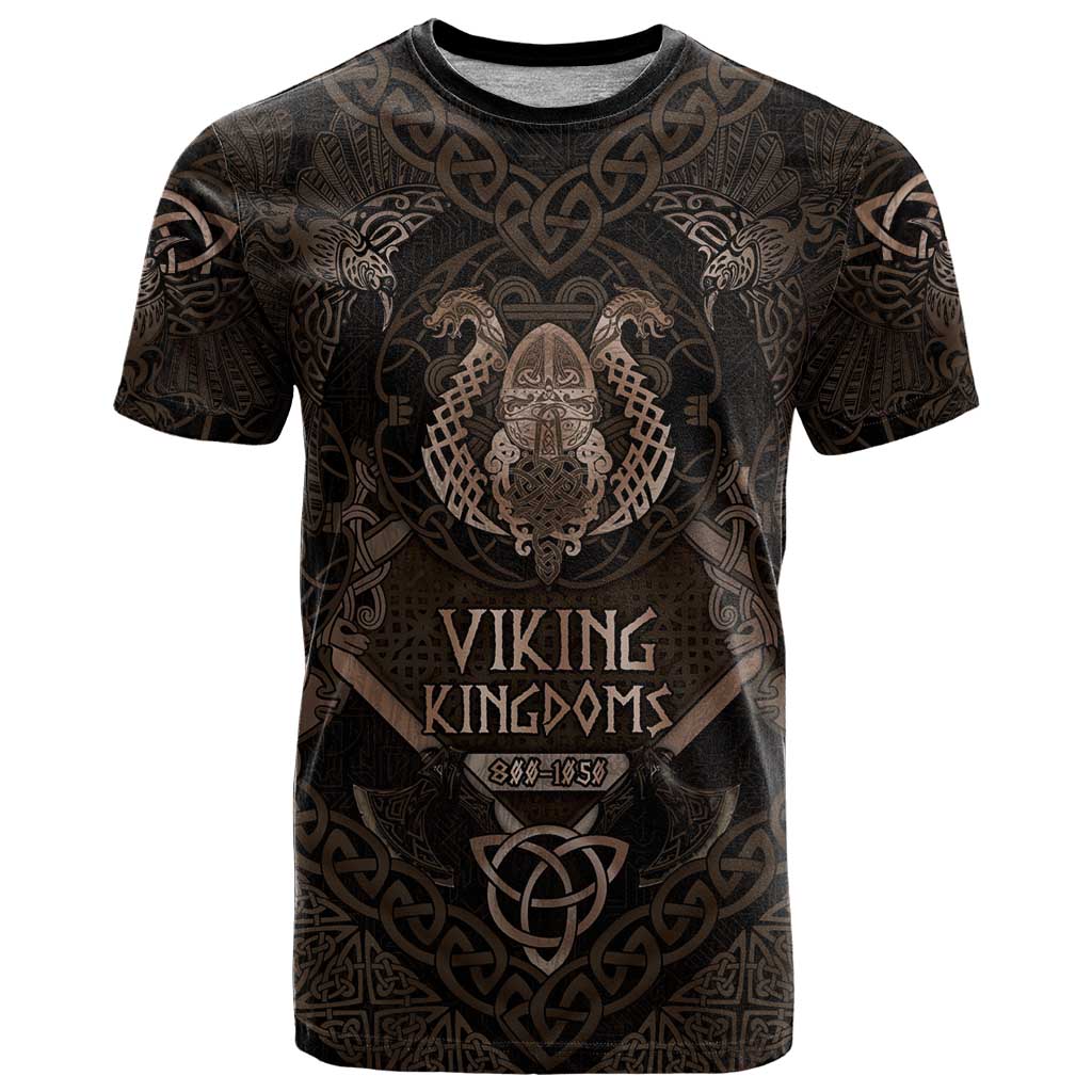 The Viking World Tour T-Shirt Ancient Celtic Knot Patterns Graphic Tee