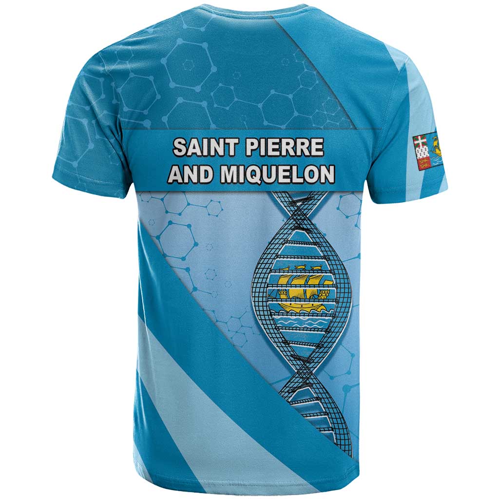 Saint Pierre And Miquelon Is In My DNA T-Shirt Graphic Tee