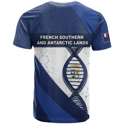 French Southern And Antarctic Lands Is In My DNA T-Shirt Graphic Tee