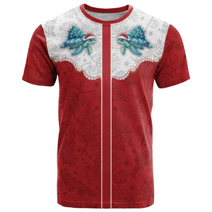 Western Yoke T-Shirt Turtle Going Home For Christmas Graphic Tee