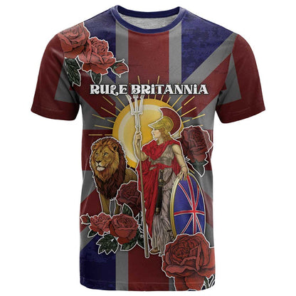British Empire T-Shirt Rule Britannia Graphic Tee