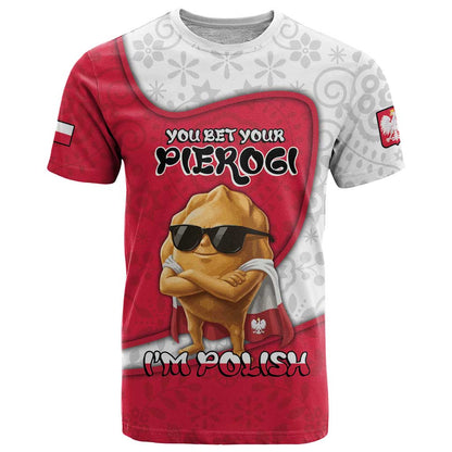 Personalized Poland T-Shirt The Cool Pierogi Funny Style Graphic Tee