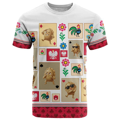 Poland T-Shirt Pierogi Tysiac 1000 Graphic Tee