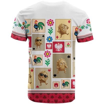 Poland T-Shirt Pierogi Tysiac 1000 Graphic Tee