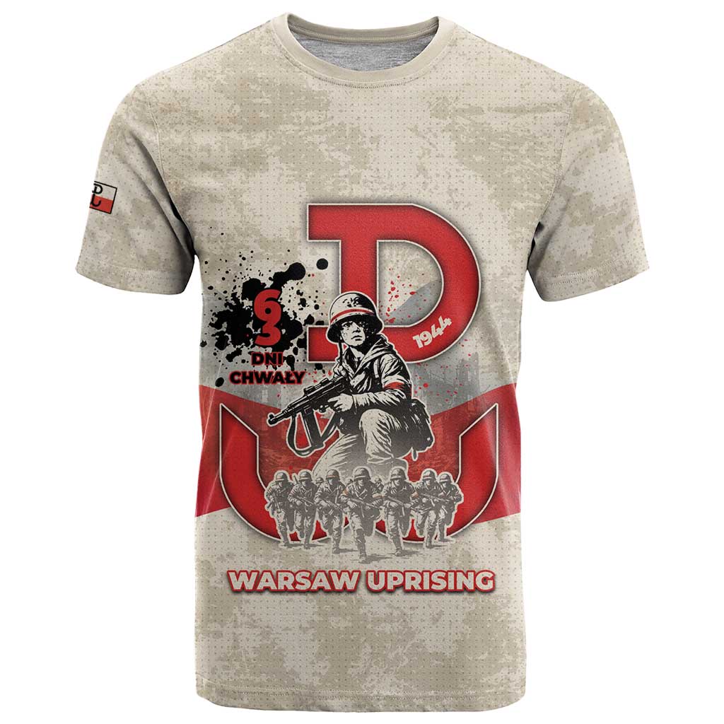 Polish Warsaw Uprising T-Shirt 63 Days Of Glory Graphic Tee