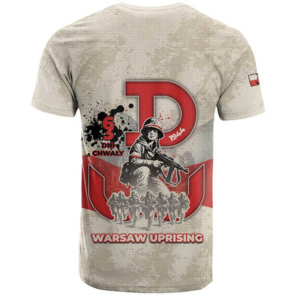Polish Warsaw Uprising T-Shirt 63 Days Of Glory Graphic Tee