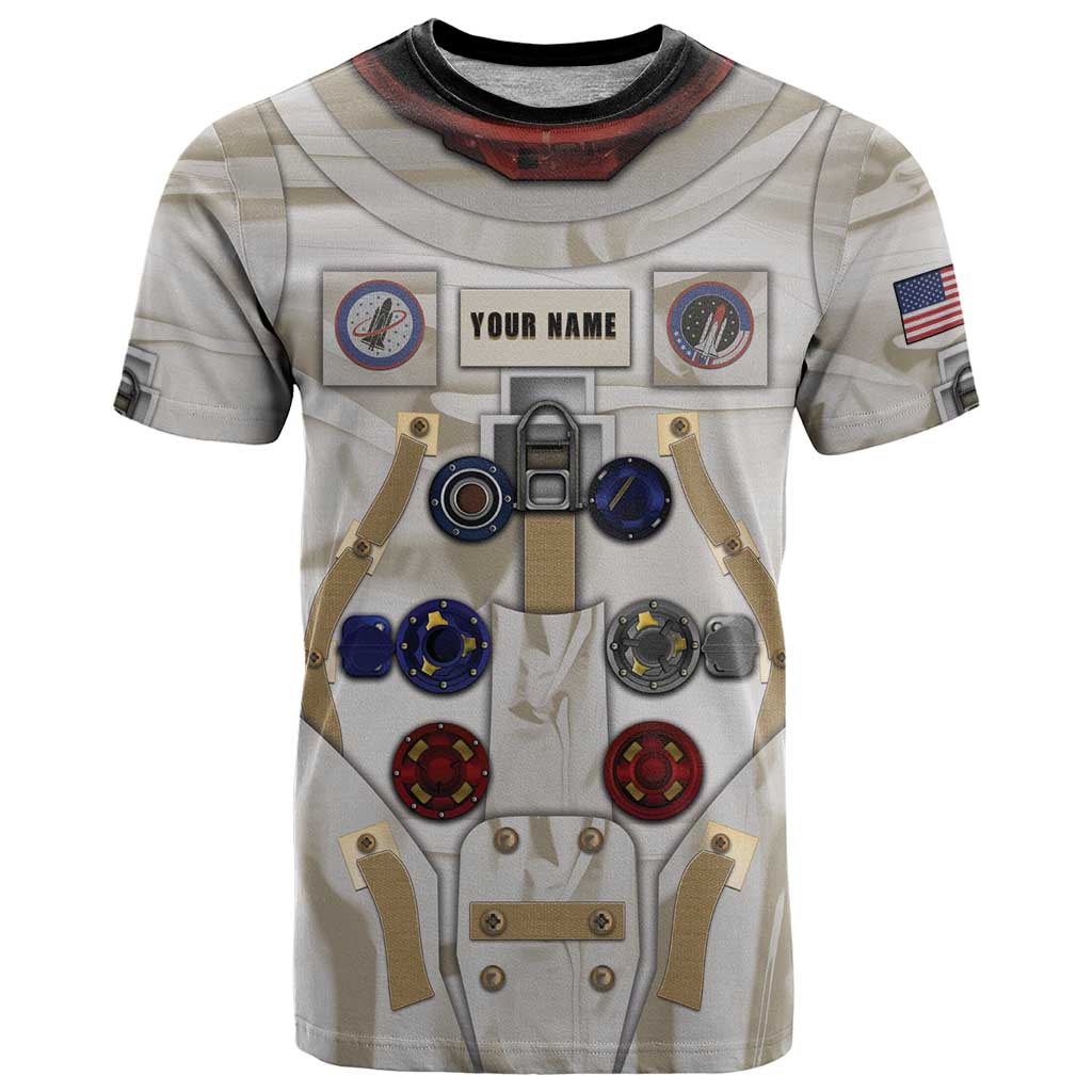Personalized Astronaut T-Shirt Space Explorer Graphic Tee