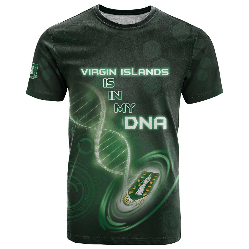 Personalized The British Virgin Islands Is In My DNA T-Shirt Graphic Tee