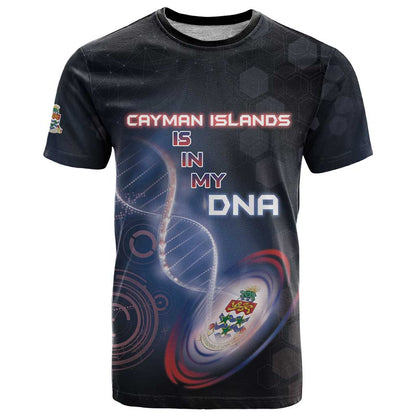 Personalized The Cayman Islands Is In My DNA T-Shirt Graphic Tee