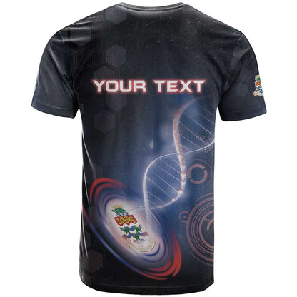 Personalized The Cayman Islands Is In My DNA T-Shirt Graphic Tee