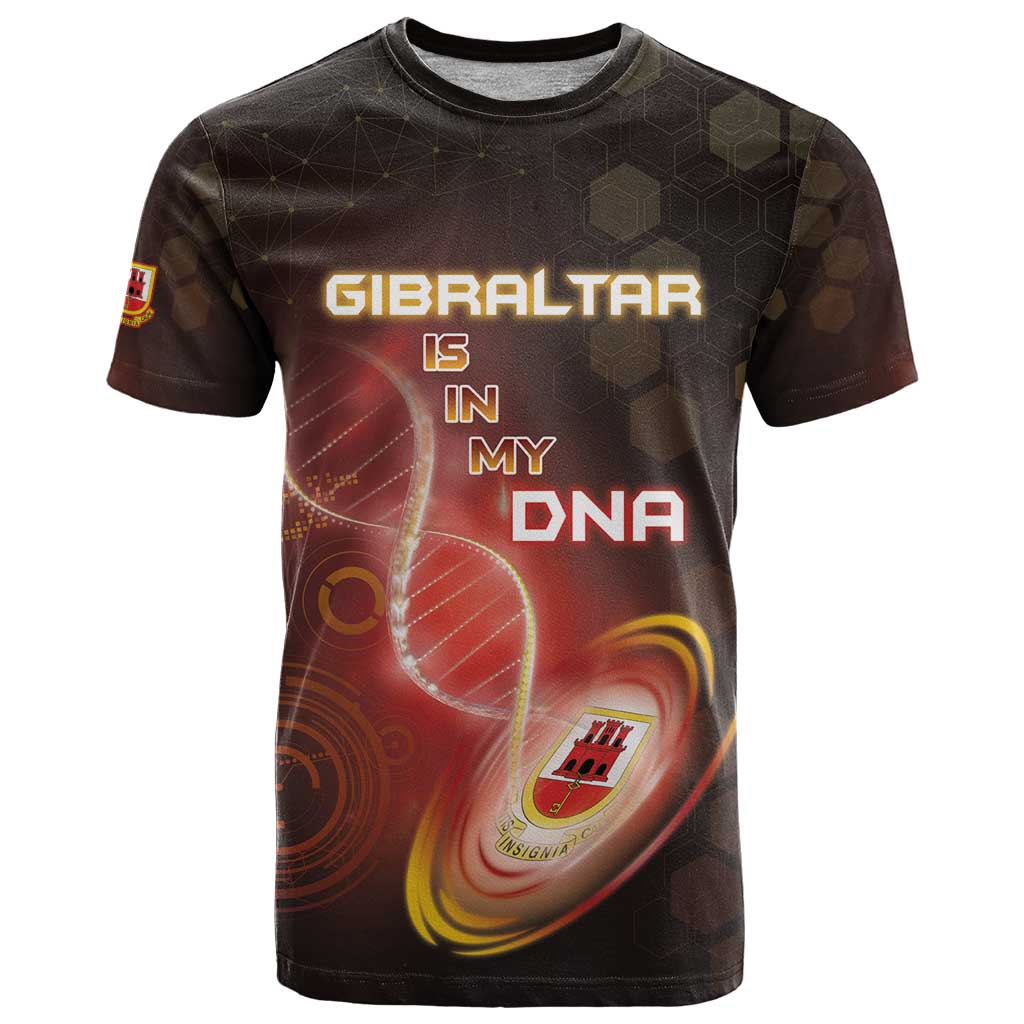 Personalized Gibraltar Is In My DNA T-Shirt Graphic Tee