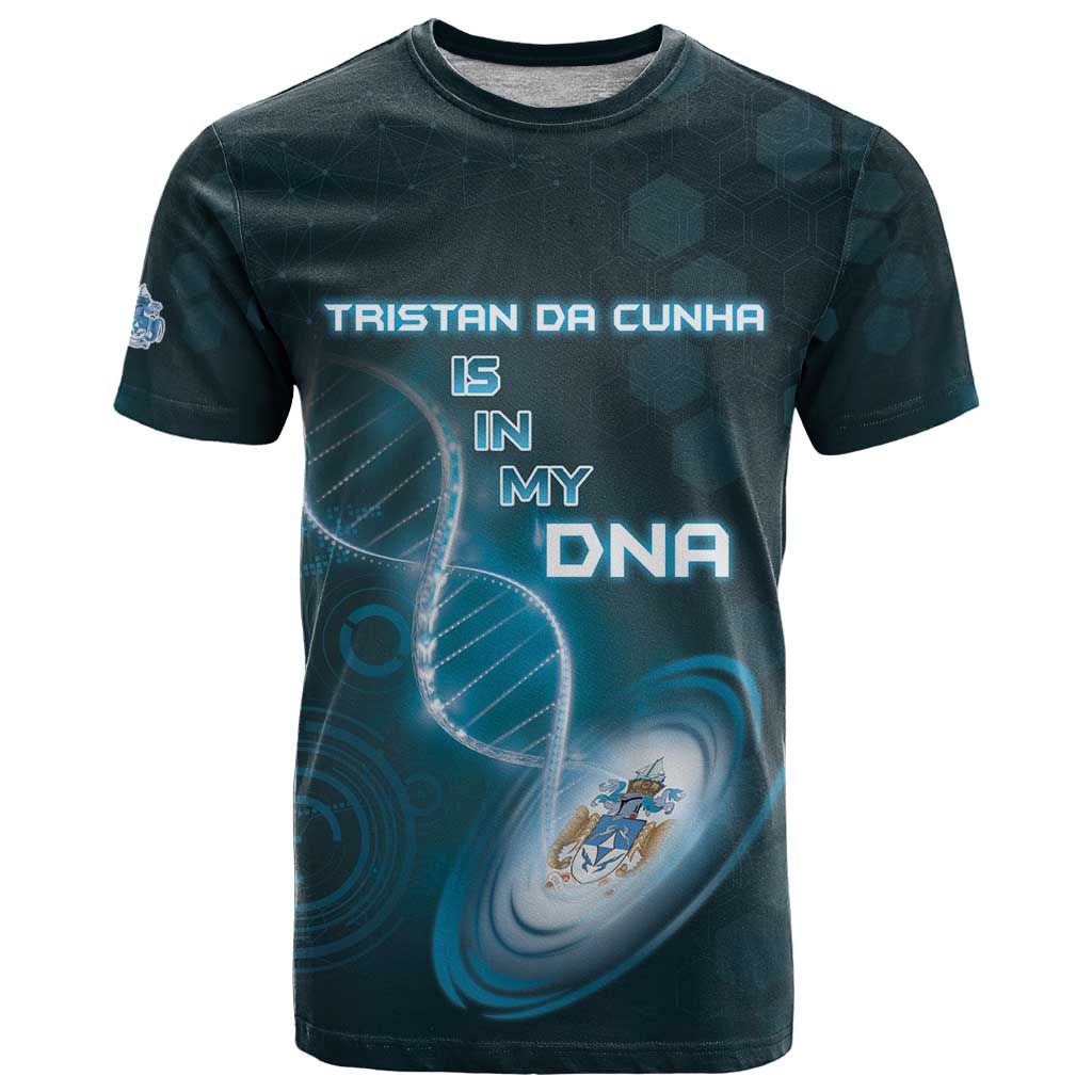 Personalized Tristan Da Cunha Is In My DNA T-Shirt Graphic Tee