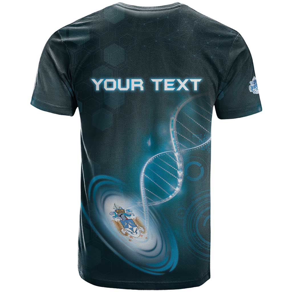 Personalized Tristan Da Cunha Is In My DNA T-Shirt Graphic Tee