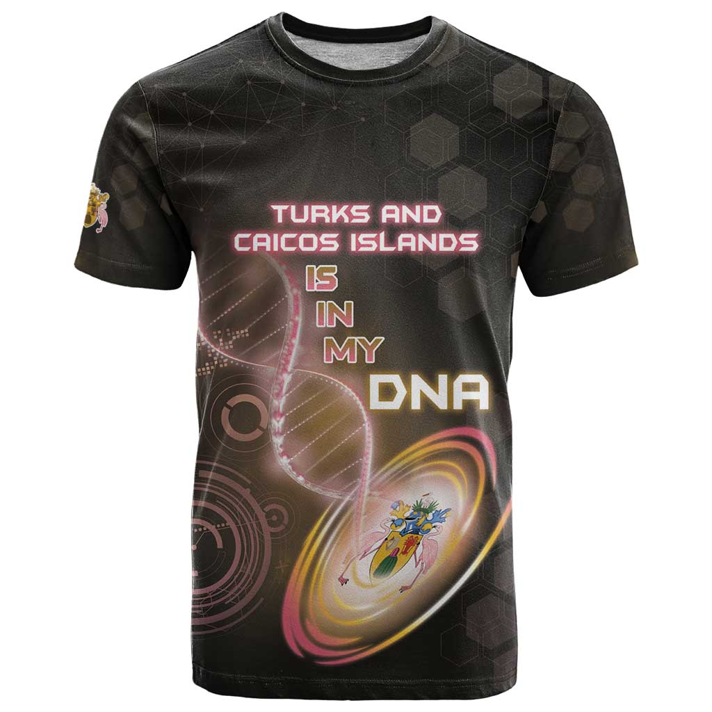Personalized Turks And Caicos Islands Is In My DNA T-Shirt Graphic Tee