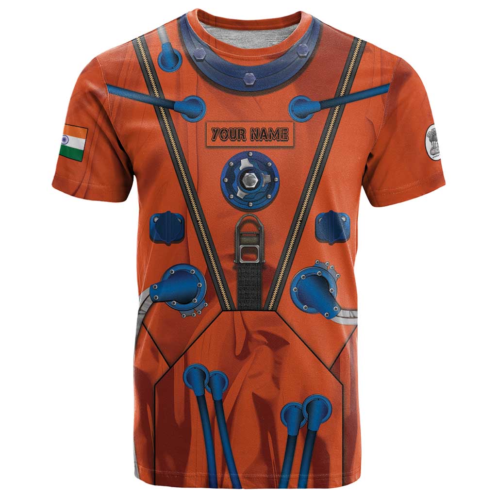 Personalized Astronaut T-Shirt Space Diving Suit India Graphic Tee