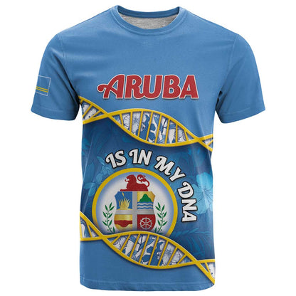 Personalized Aruba Is In My DNA T-Shirt Graphic Tee
