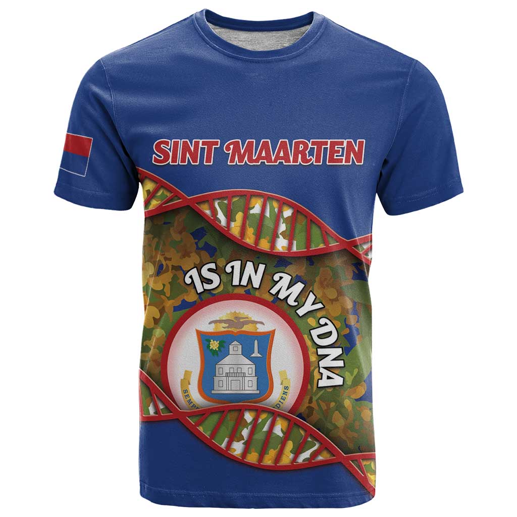 Personalized Sint Maarten Is In My DNA T-Shirt Graphic Tee