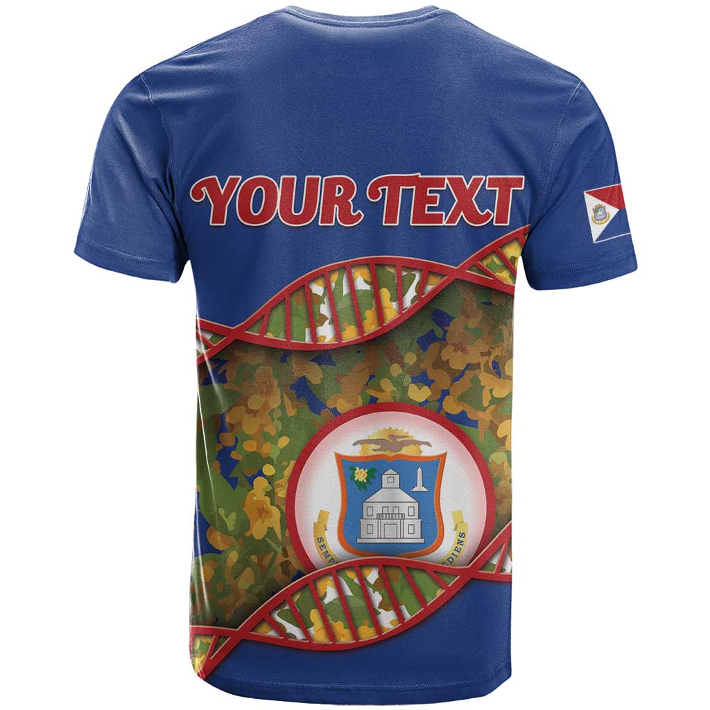 Personalized Sint Maarten Is In My DNA T-Shirt Graphic Tee