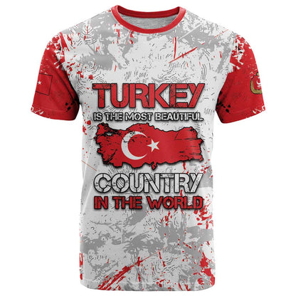 Turkey T-Shirt Half Turkish Is Better Than None Graphic Tee