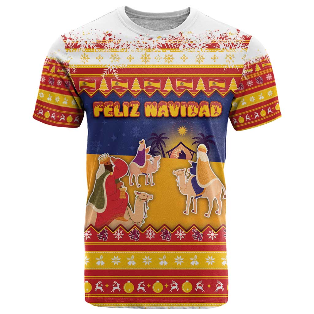 Spain Christmas T-Shirt Los Reyes Magos Graphic Tee