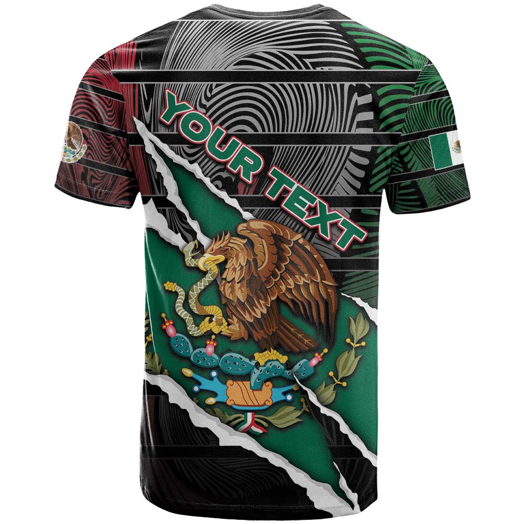 Personalized Mexico T-Shirt Mexican Patriotic Eagle Emblem - Fierce National Pride Graphic Tee