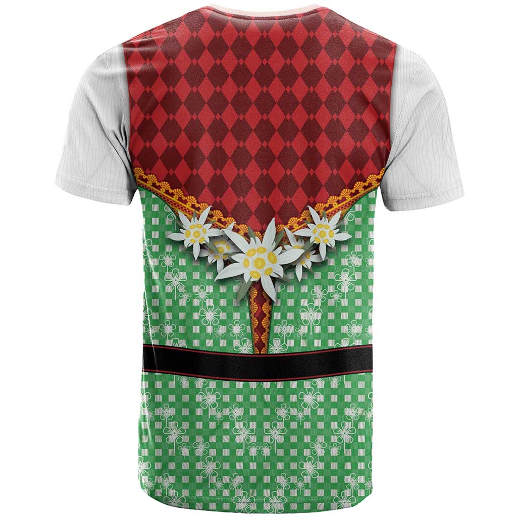 Germany Christmas T-Shirt Dirndl Xmas Style Graphic Tee