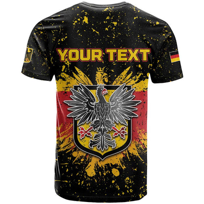 Personalized Germany T-Shirt Bundeswappen Art Symbol Graphic Tee