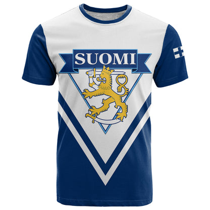 Finland Hockey 2024 T-Shirt Come on Leijonat Graphic Tee