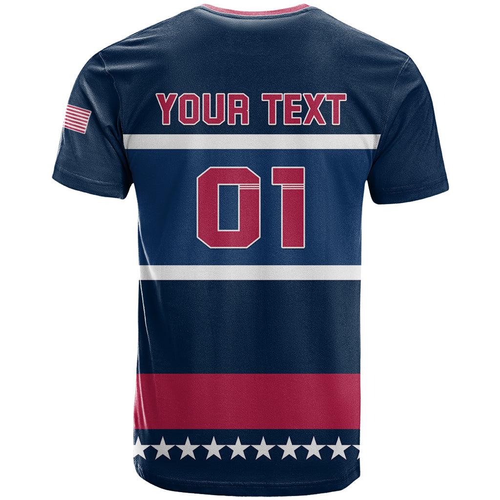 USA Ice Hockey 2024 T-Shirt Go Team United States Graphic Tee