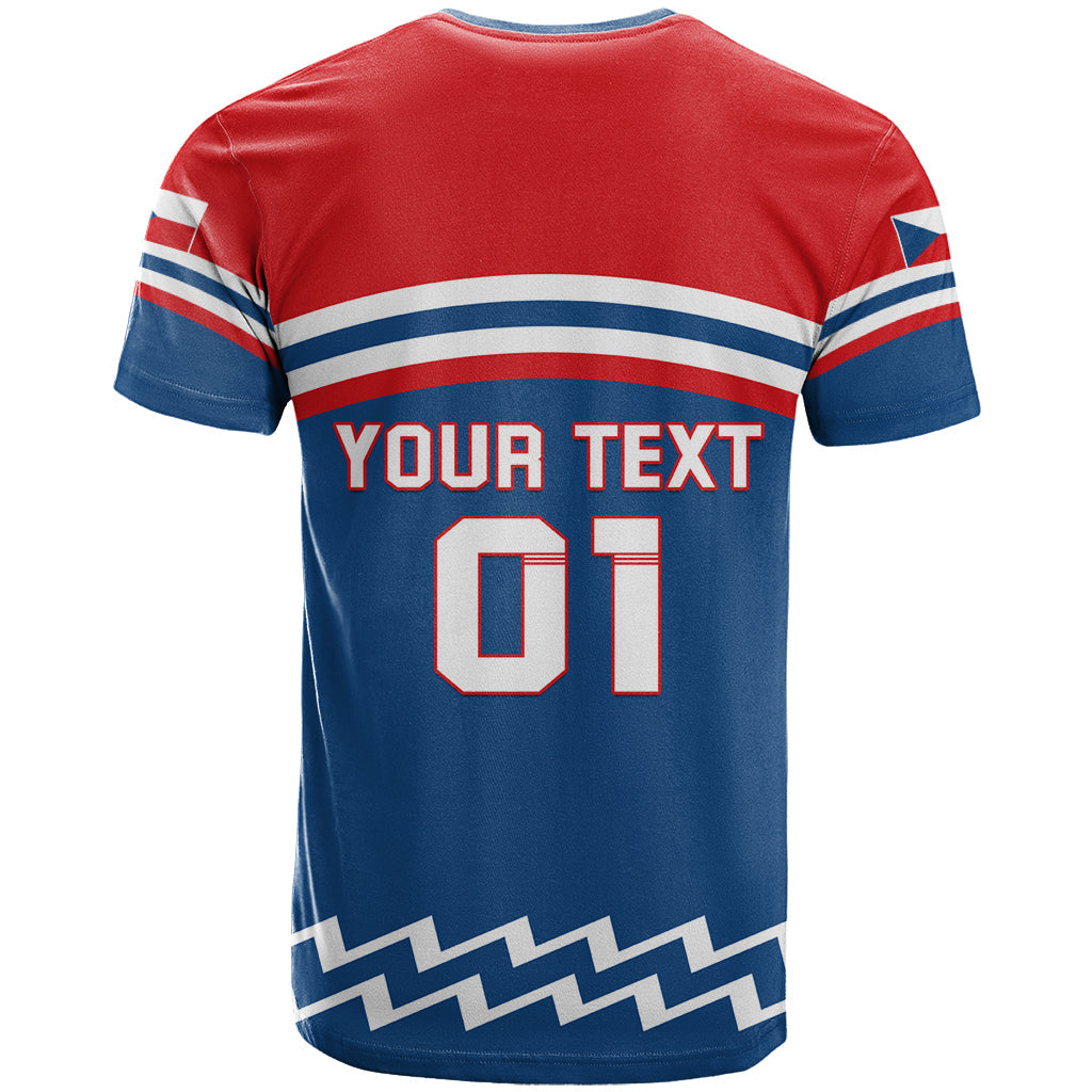 Czech Hockey 2024 T-Shirt Come on Czechia Graphic Tee