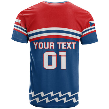 Czech Hockey 2024 T-Shirt Come on Czechia Graphic Tee