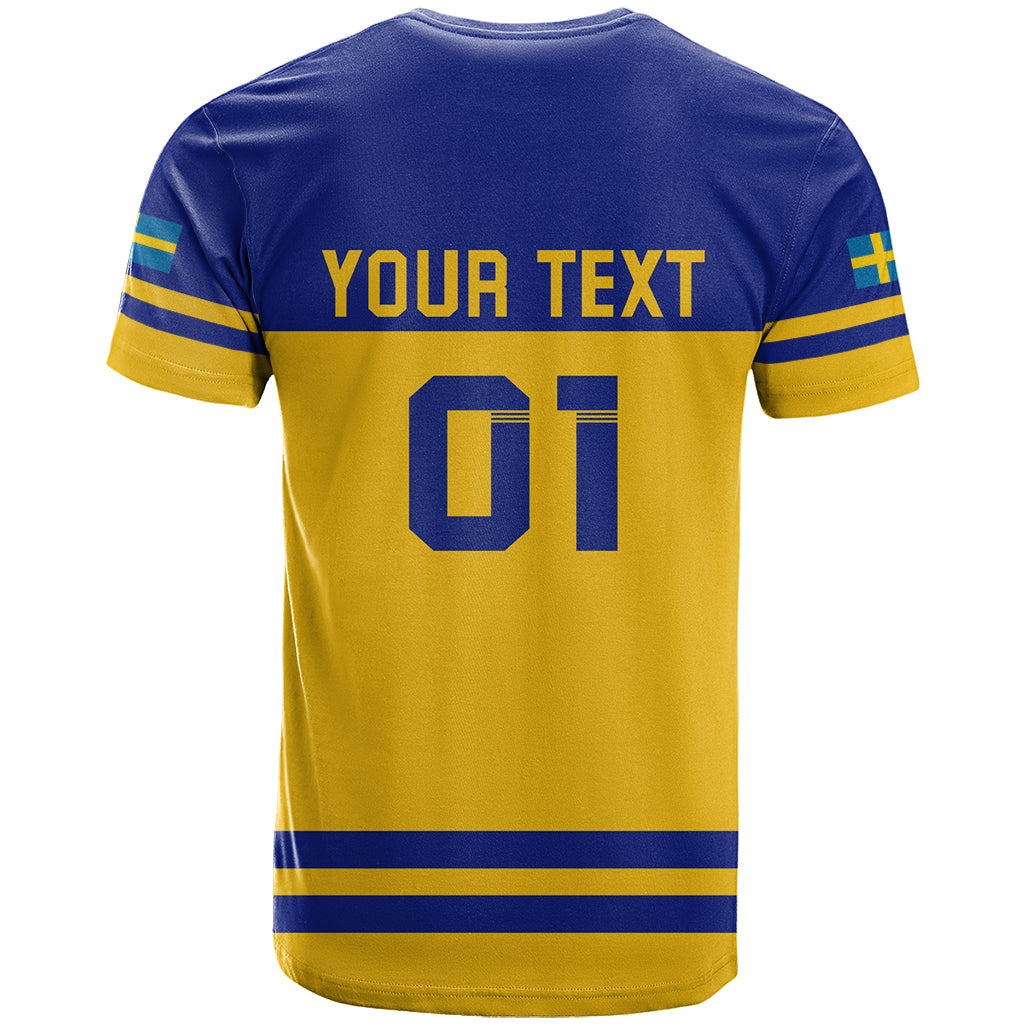 Sweden Hockey 2024 T-Shirt Tre Kronor Come on Graphic Tee