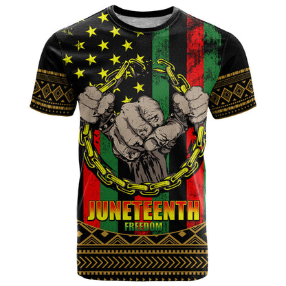 Juneteenth Celebration 2024 T-Shirt Black History June 19 Graphic Tee